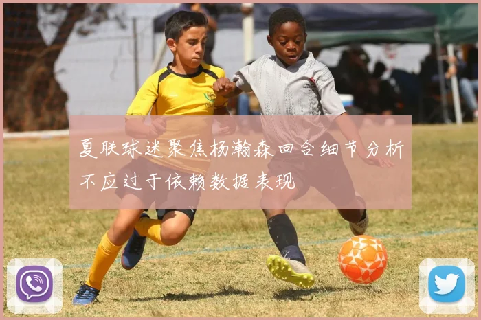 夏联球迷聚焦杨瀚森回合细节分析不应过于依赖数据表现